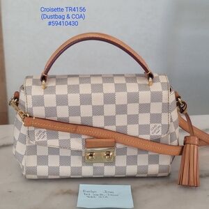 Louis Vuitton Damier Azur Croisette
